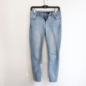 J Brand High-Rise Cropped Skinny - Sz 25